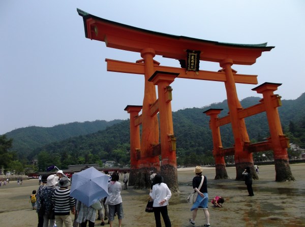 大鳥居まで行きました