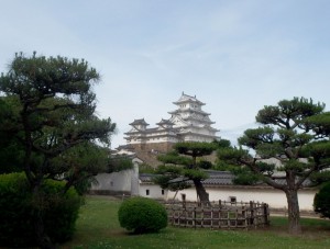 西の丸から見た 姫路城
