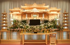 ホール生花祭壇